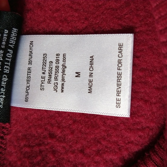 Harry Potter Sweatshirt Sweater Pullover Round Neck Wine Color Size Medium - Picture 12 of 12